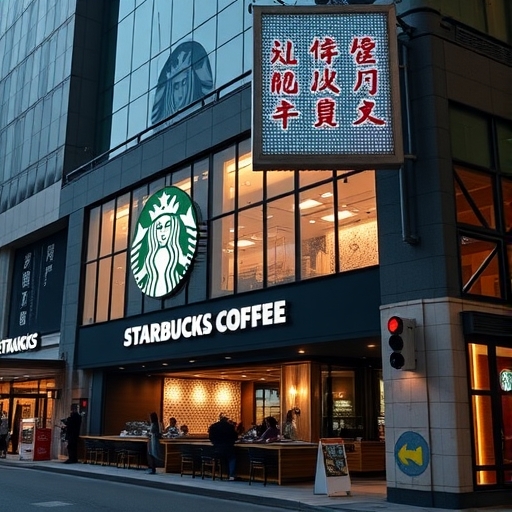 星巴克中國店內顧客