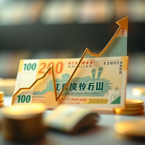 中央銀行穩定匯率的示意圖