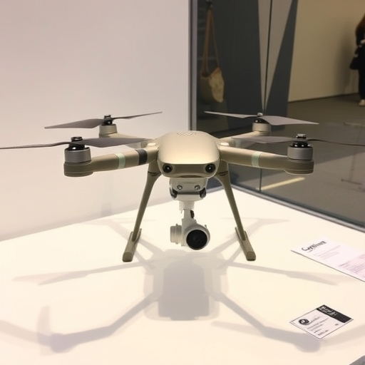 台灣無人機技術展示現場