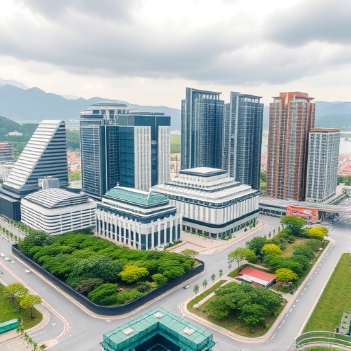 台灣科學園區高科技建築景觀