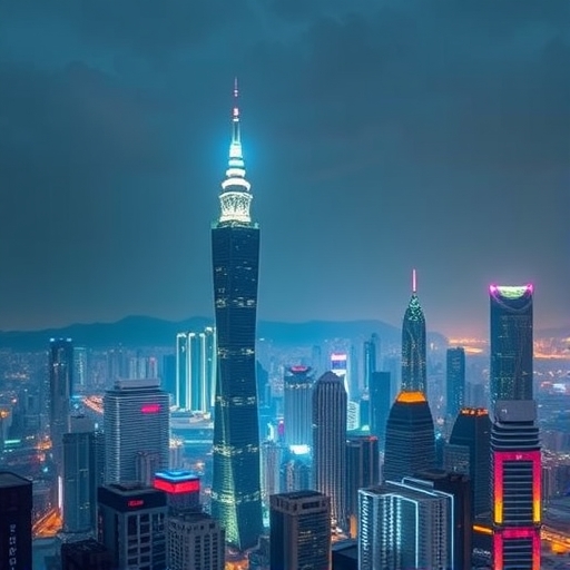 台灣天際線展示人工智慧技術3