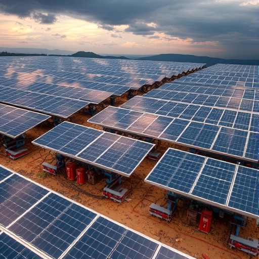 一位男子正在街頭交易股票