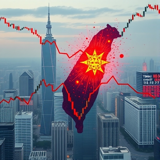 台積電股價下跌的圖表