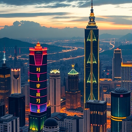 台灣科技公司營收成長圖表