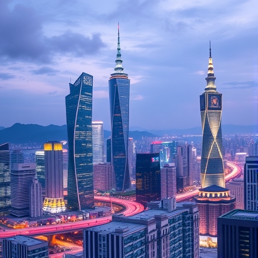 一位男子正在街頭交易股票