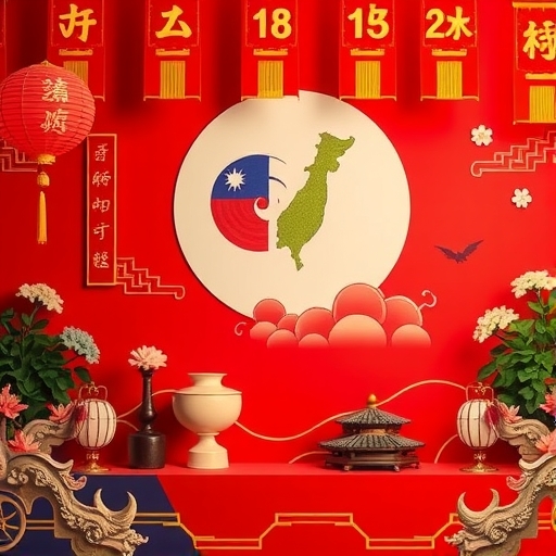 台灣文化成就慶祝活動的插圖
