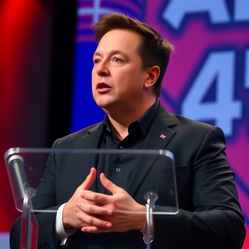 一位男子正在街頭交易股票