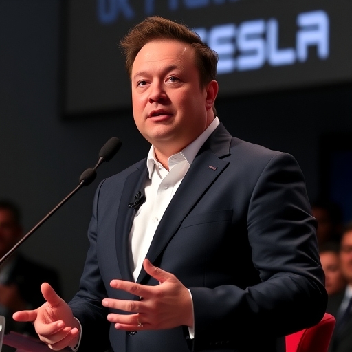 一位男子正在街頭交易股票