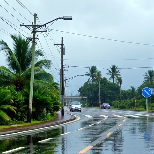 熱帶風暴影響基礎設施