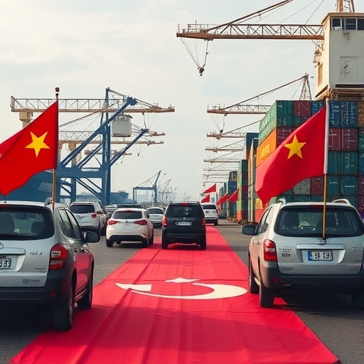 美國與越南代表簽署貿易協議