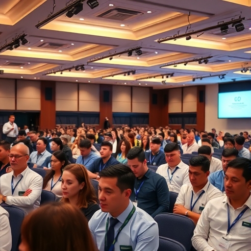 一間充滿創業家的會議廳