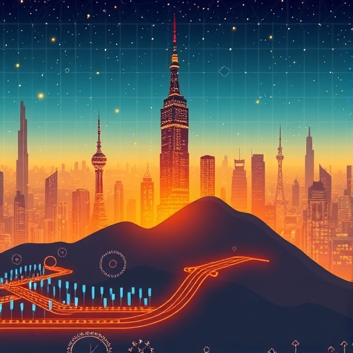 數位經濟增長的插圖