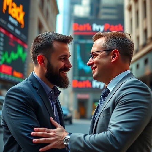 多頭投資者分析股票市場的圖表