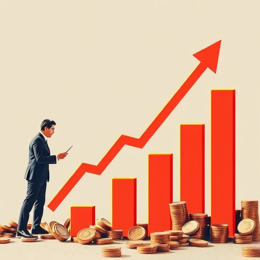 商業增長與衰退的圖表