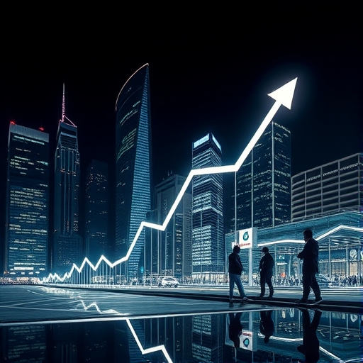 商業增長與衰退的圖表