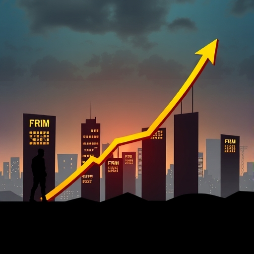 商業增長與衰退的圖表