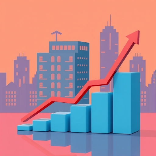 一位男子正在街頭交易股票