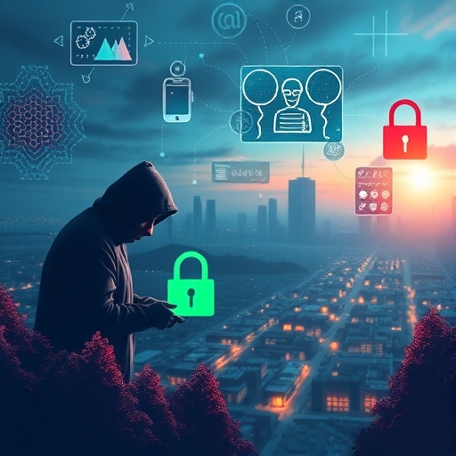 一位男子正在街頭交易股票