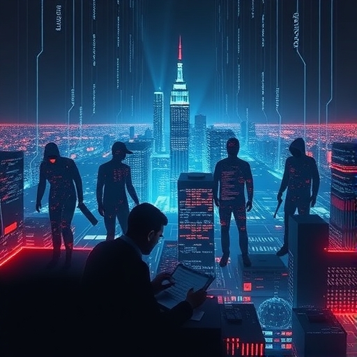 一位男子正在街頭交易股票