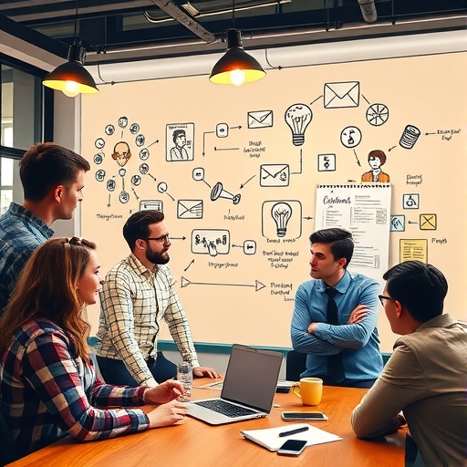 創業家們在討論募資策略