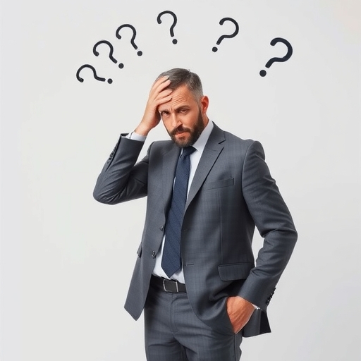 一位男子正在街頭交易股票