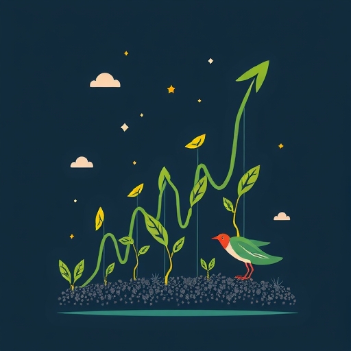 金融股受歡迎的插圖