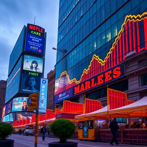 全球金融市場趨勢的圖示