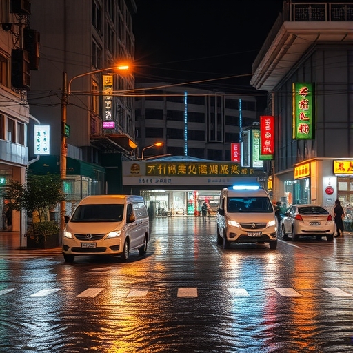 嘉義市區淹水情況