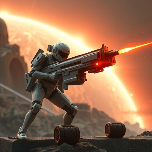 未來防禦科技的高科技裝備展示