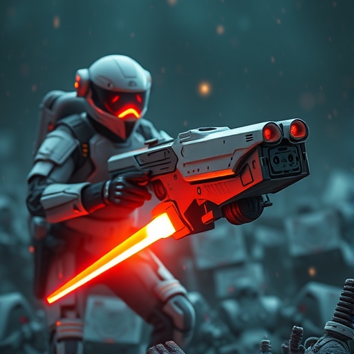 高科技防禦裝置的設計圖