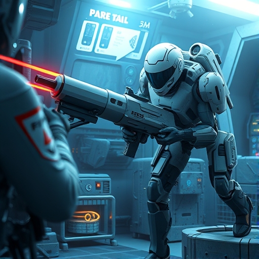 先進的國防系統操作場景