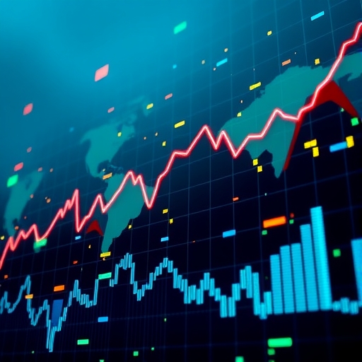 全球股市持續上漲的趨勢圖