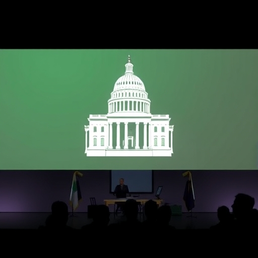 政府補助公告的會議場景