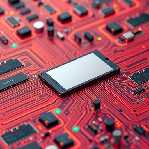 高頻寬記憶體堆疊示意圖