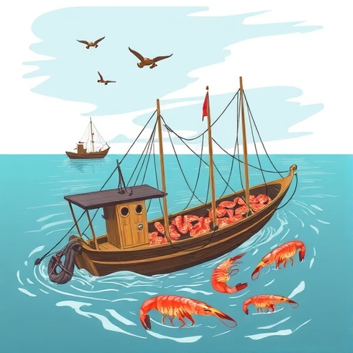 貝里斯白蝦出口流程示意圖