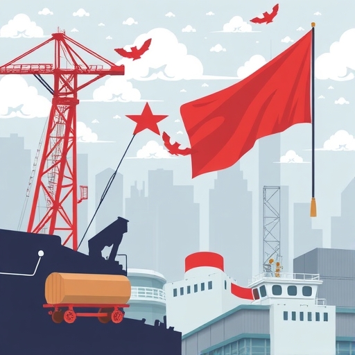 關稅政策對企業影響的示意圖