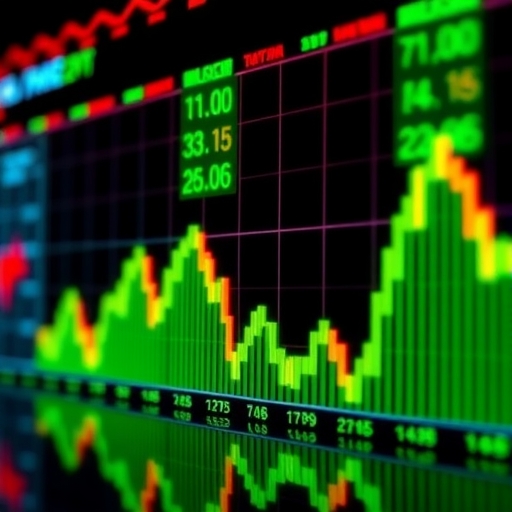 股票市場趨勢分析圖表