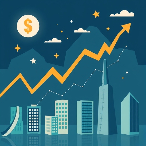 股票市場波動的插圖