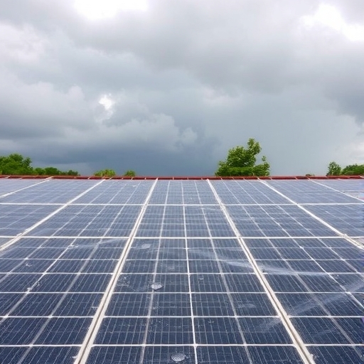 颱風對海上太陽能光電板的影響