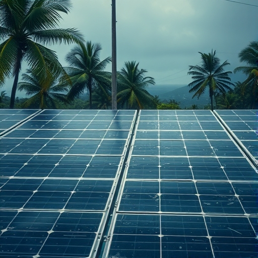 離岸風力發電機組在風暴中的表現