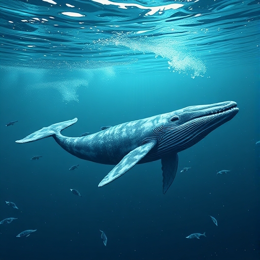 幾隻鯨魚在加密貨幣的大海中一起游泳