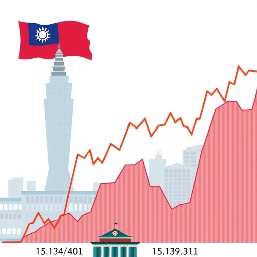 台灣股市指數波動