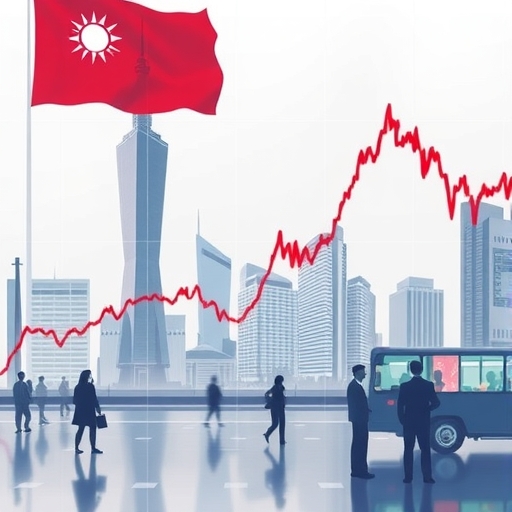 台灣股市劇烈波動