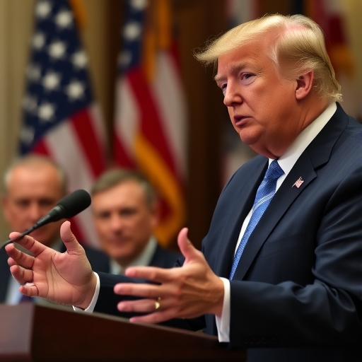 川普正在討論關稅