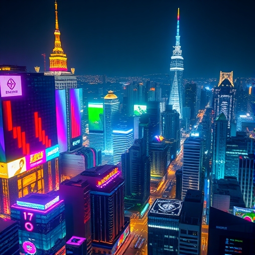 一位男子正在街頭交易股票