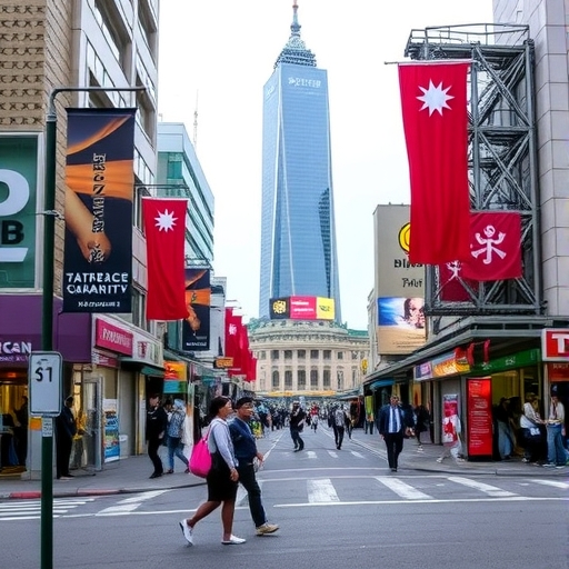 台灣工業轉型升級的示意圖