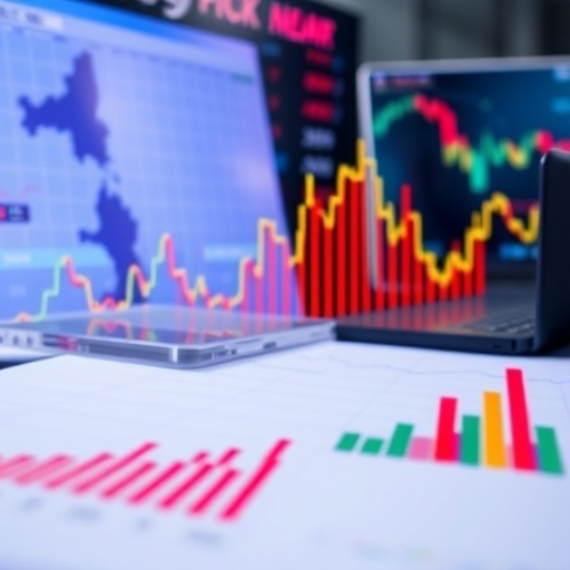 專業人士進行金融市場分析