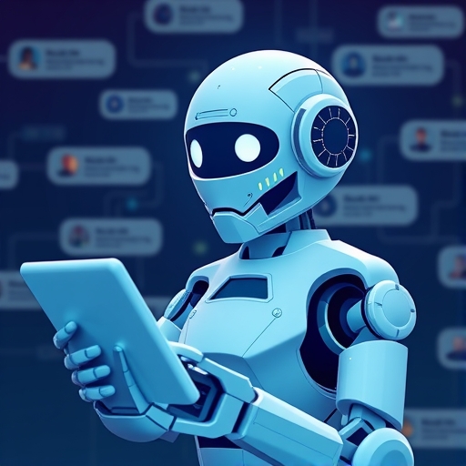 全球佈局中的AI聊天機器人