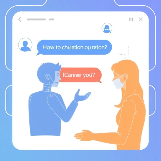 AI聊天行為分析圖示