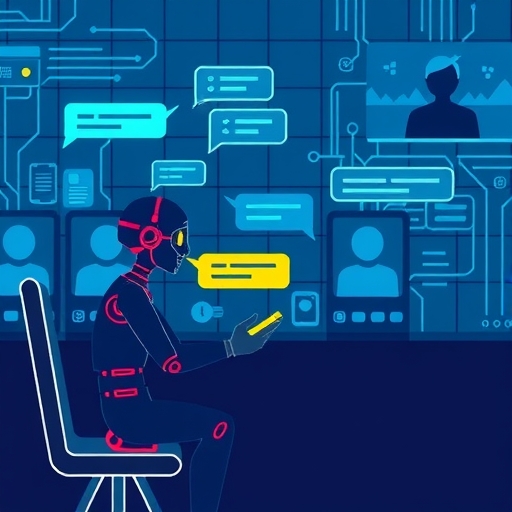 AI聊天行為分析圖表